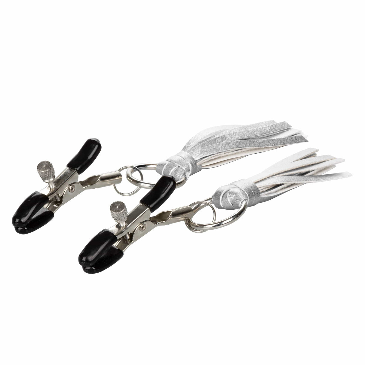 California Exotics - Nipple Play Playful Tassels Nipple Clamps    Nipple Clamps (Non Vibration)