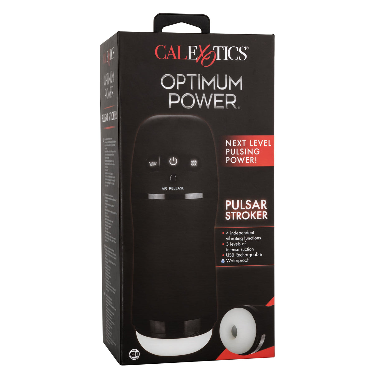 California Exotics - Optimum Power Pulsar Stroker (Black) CE1869 CherryAffairs