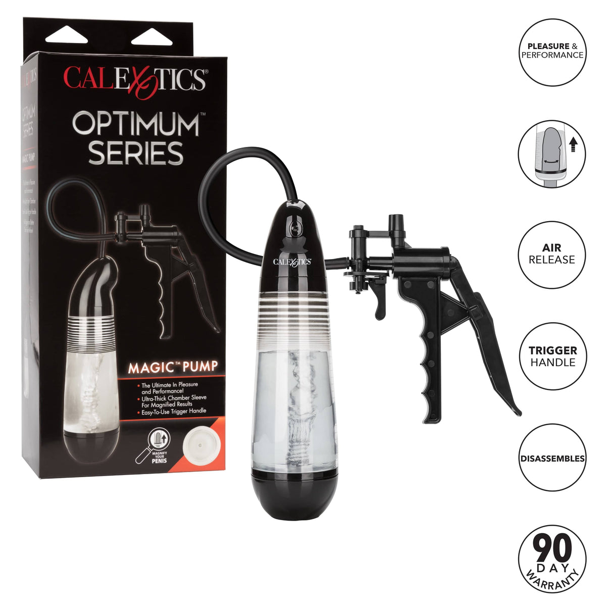 California Exotics - Optimum Series Magic Penis Pump (Black) CE1947 CherryAffairs