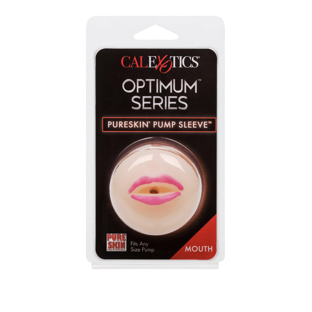 California Exotics - Optimum Series Pure Skin Pump Sleeve Replacement Mouth (Beige) CE1904 CherryAffairs