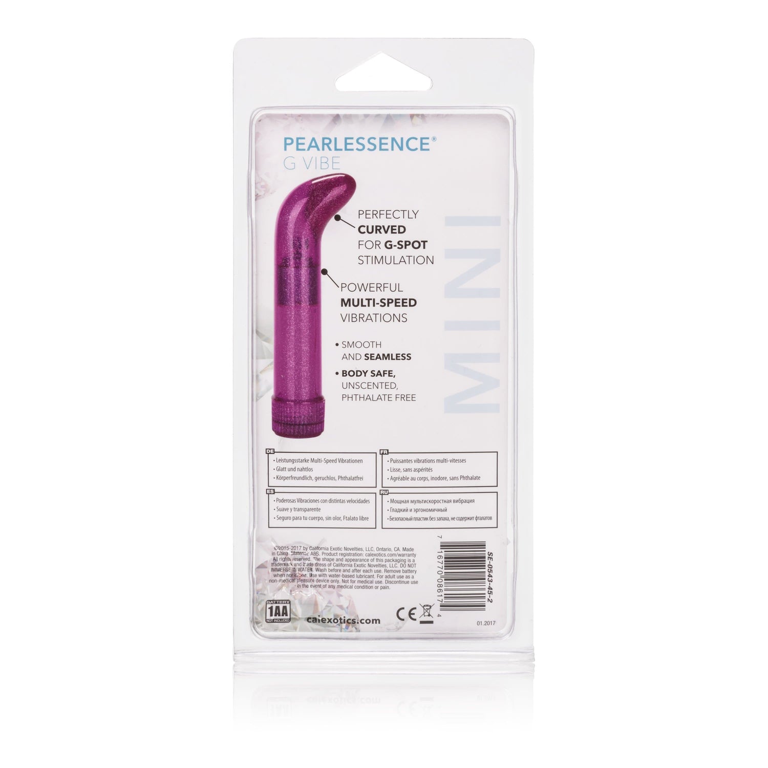 California Exotics - Pearlessence G Vibe Mini Vibrator CherryAffairs