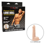 California Exotics - Personal Trainer Inflatable Love Doll Masturbator Dildo 5.5" (Beige) CE1976 CherryAffairs