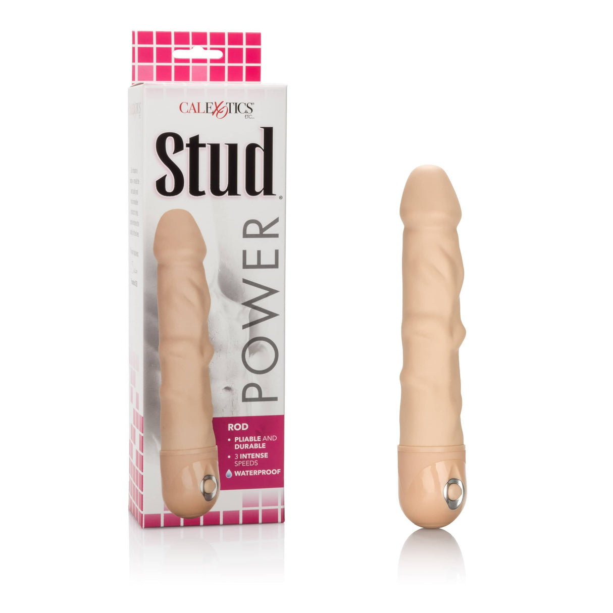 California Exotics - Power Stud Waterproof Rod Dildo Vibrator CE1518 CherryAffairs