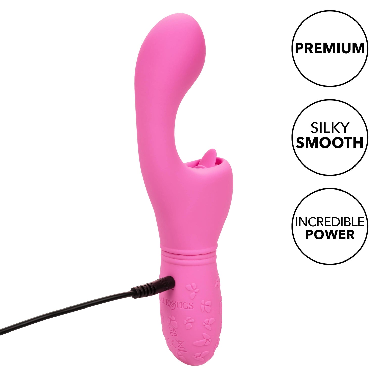 California Exotics - Rechargeable Butterfly Kiss Flicker G Spot Vibrator (Pink) CE1961 CherryAffairs
