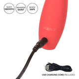 California Exotics - Red Hot Ember Rechargeable Clit Massager (Red) CE1585 CherryAffairs