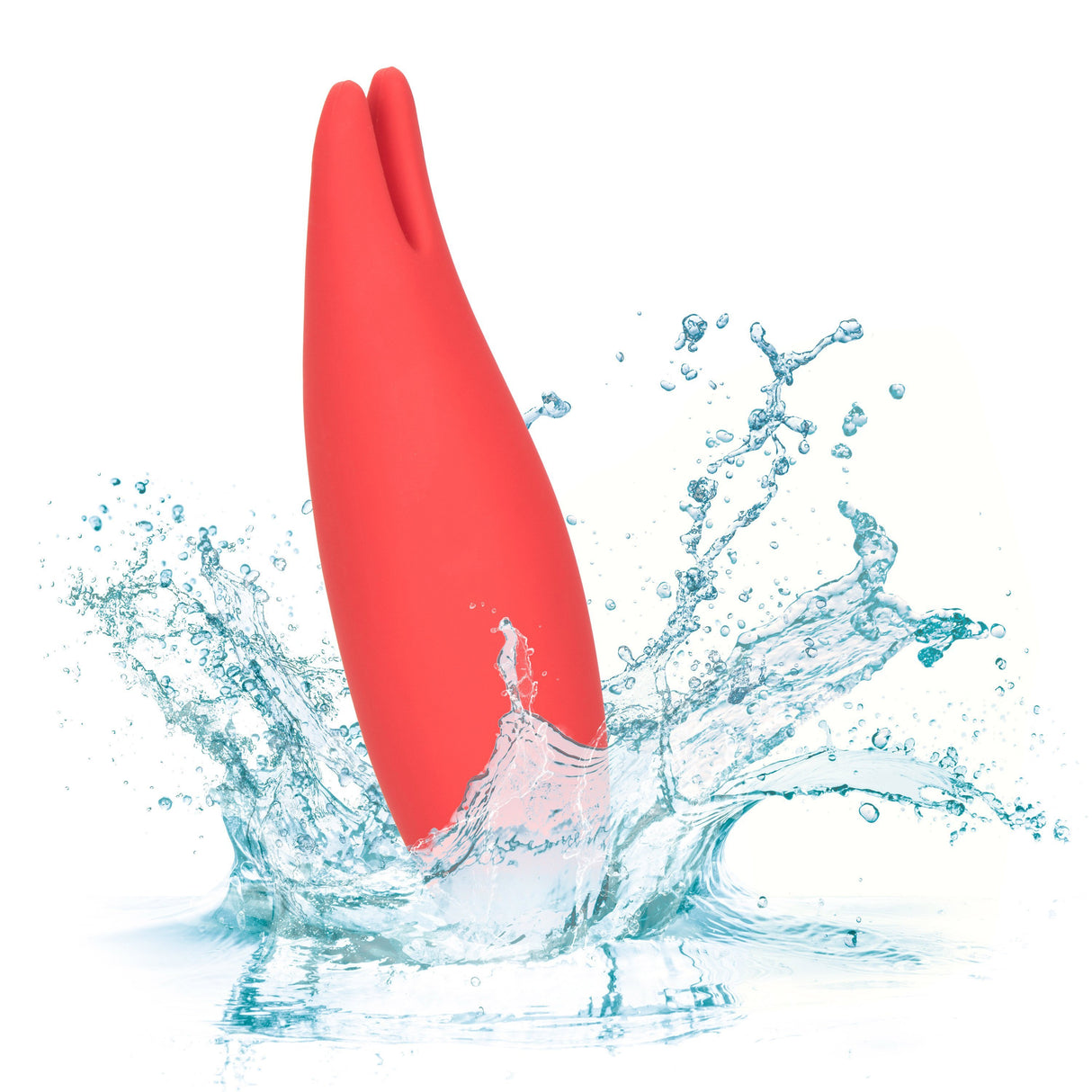 California Exotics - Red Hot Flare Rechargeable Clit Massager (Red) CE1584 CherryAffairs