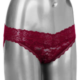 California Exotics - Remote Control Vibrating Lace Panty Set CherryAffairs