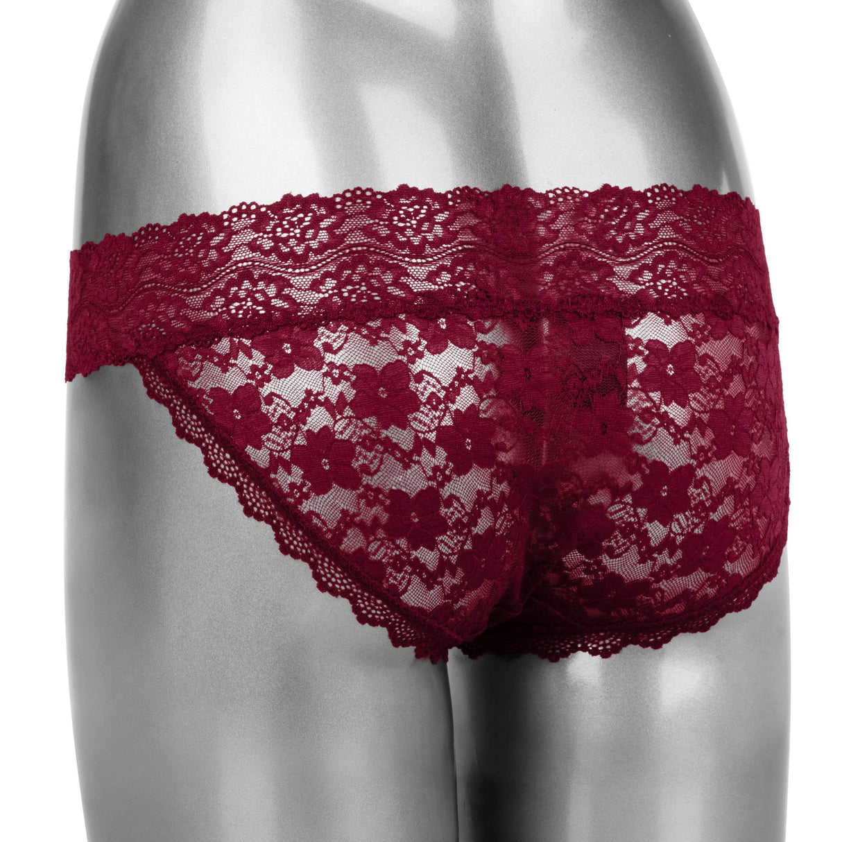 California Exotics - Remote Control Vibrating Lace Panty Set CherryAffairs