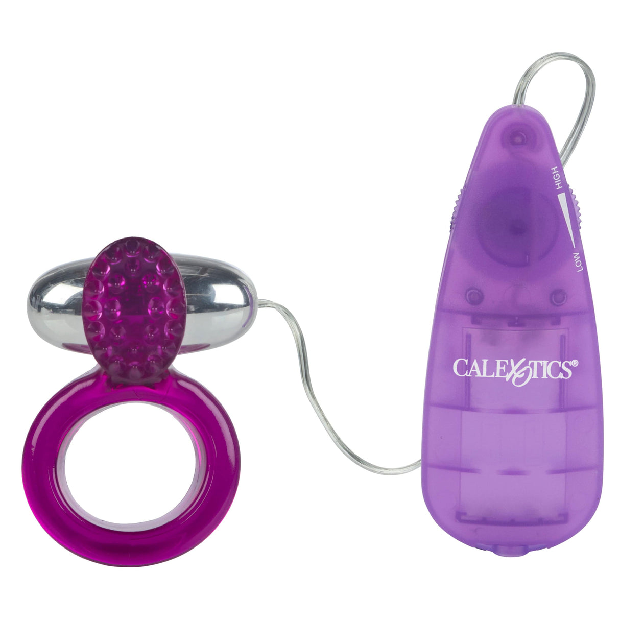 California Exotics - Ring Of Passion Remote Control Cock Ring (Purple) CE1898 CherryAffairs