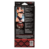 California Exotics - Scandal Crotchless Pegging Panty Set L/XL (Red) CE1737 CherryAffairs