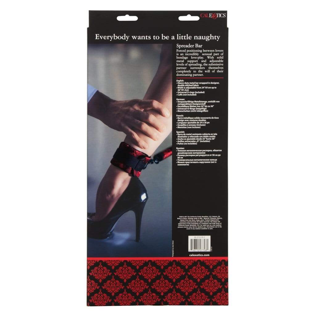 California Exotics - Scandal Spreader Bar (Red) CE1696 CherryAffairs