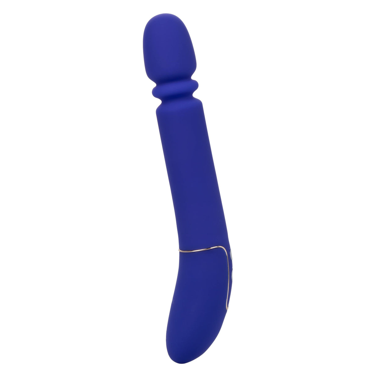 California Exotics - Shameless Slim Thumper Wand Massager (Blue) CE1886 CherryAffairs