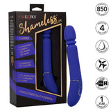 California Exotics - Shameless Slim Thumper Wand Massager (Blue)    Wand Massagers (Vibration) Rechargeable