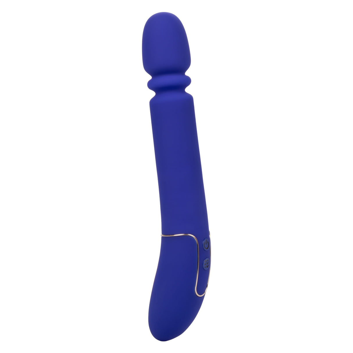 California Exotics - Shameless Slim Thumper Wand Massager (Blue) CE1886 CherryAffairs