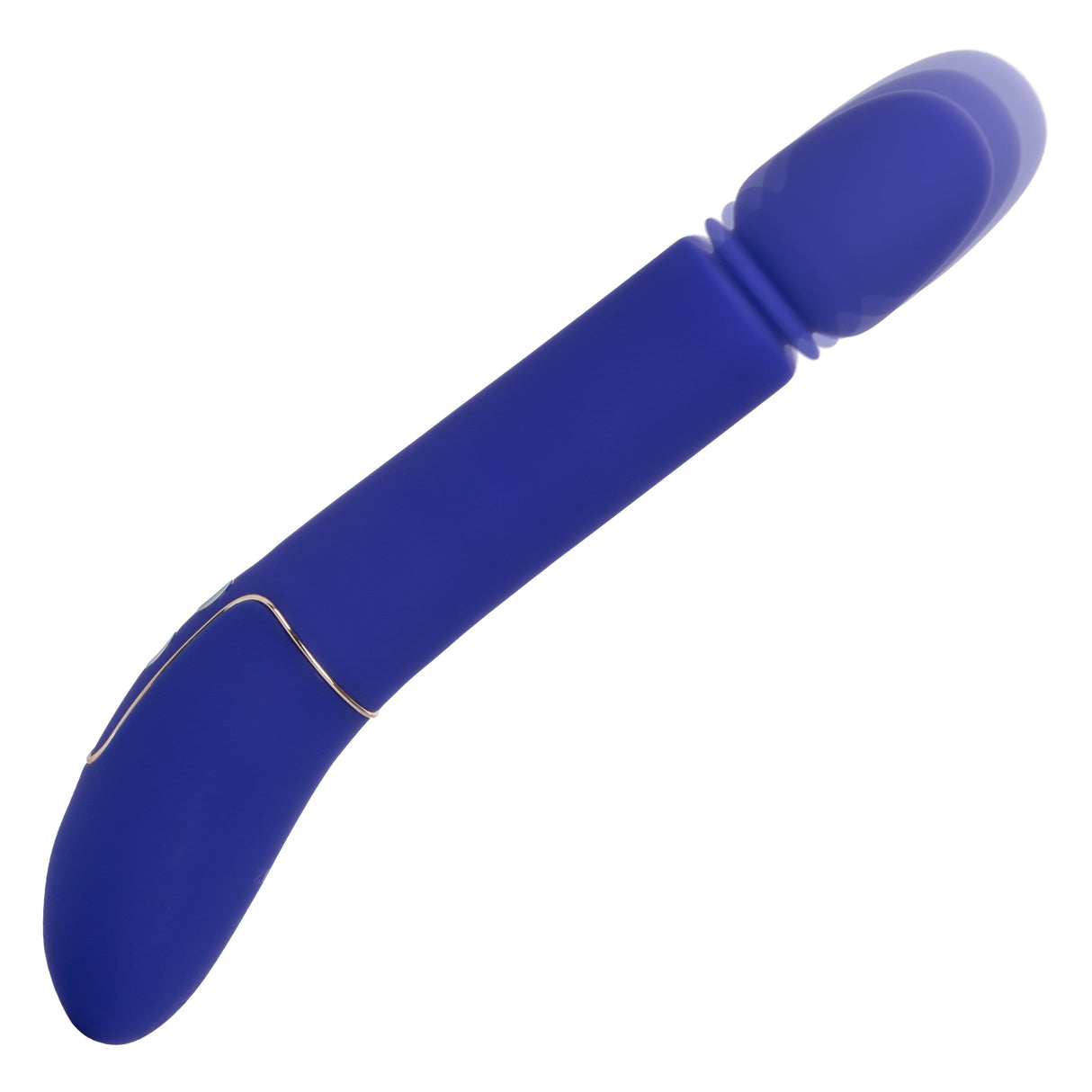 California Exotics - Shameless Slim Thumper Wand Massager (Blue) CE1886 CherryAffairs