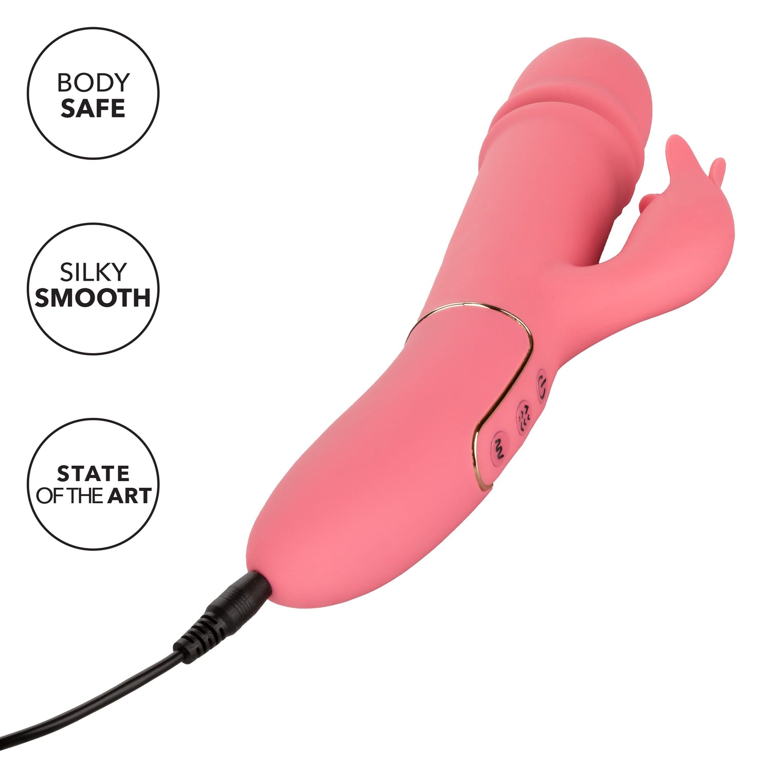 California Exotics - Shameless Tease Rabbit Vibrator (Pink) CE1863 CherryAffairs