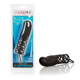 California Exotics - Silicone 2" Penis Extension (Black) CE1532 CherryAffairs