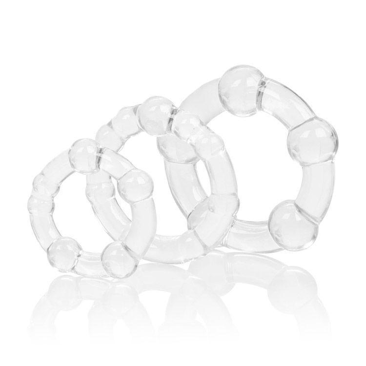 California Exotics - Silicone Island Rings (Clear) CE1220 CherryAffairs