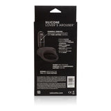 California Exotics - Silicone Lover's Arouser Vibrating Cock Ring (Black) CE1396 CherryAffairs