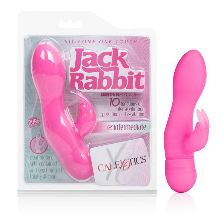 mini wand vibrators Vibrator Jack Rabbit Pink & Violet main image 1