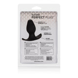 California Exotics - Silicone Perfect Butt Plug (Black) CE1621 CherryAffairs