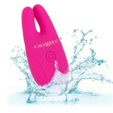 California Exotics - Silicone Remote Control Vibrating Nipple Clamps (Pink) CE1940 CherryAffairs