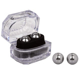 California Exotics - Silver Kegel Balls In Presentation Box (Silver) CE1799 CherryAffairs