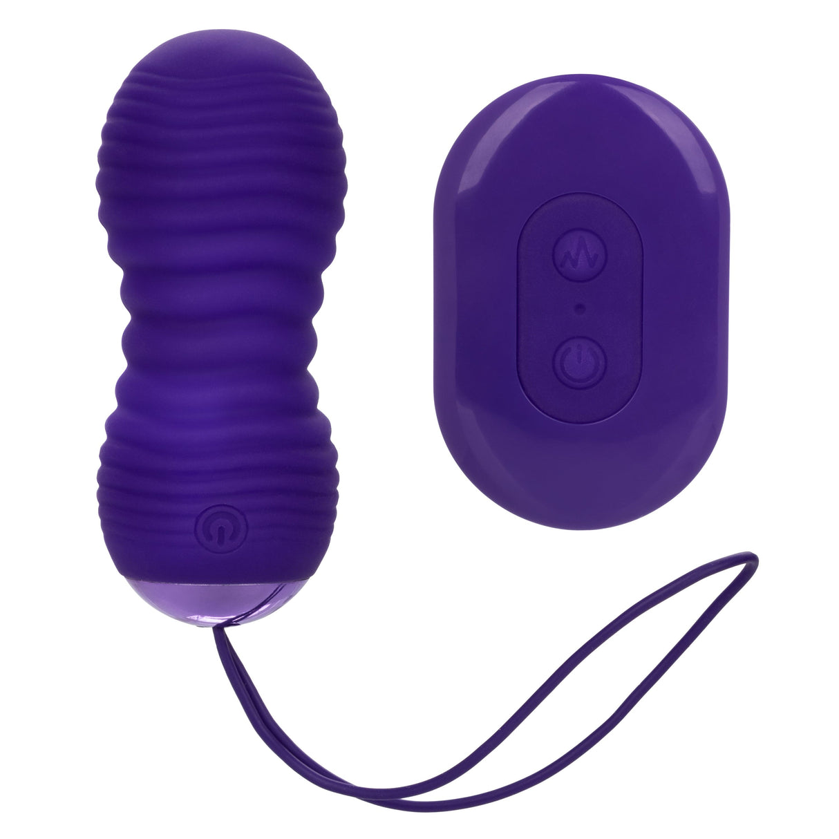 California Exotics - Slay ThrustMe Remote Control Thrusting Egg Massager (Purple) CE1938 CherryAffairs