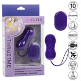 California Exotics - Slay ThrustMe Remote Control Thrusting Egg Massager (Purple) CE1938 CherryAffairs