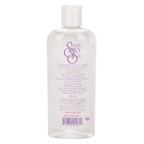 California Exotics - Smooth and Slick Water Based Lubricant 240ml CE1817 CherryAffairs