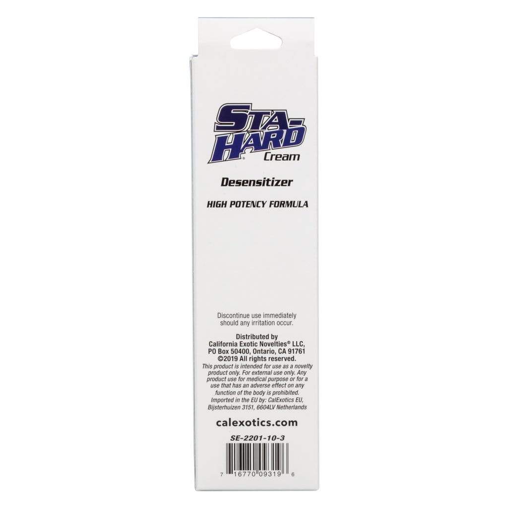 California Exotics - Sta Hard Desensitizer Delayer Cream 4oz CE1725 CherryAffairs