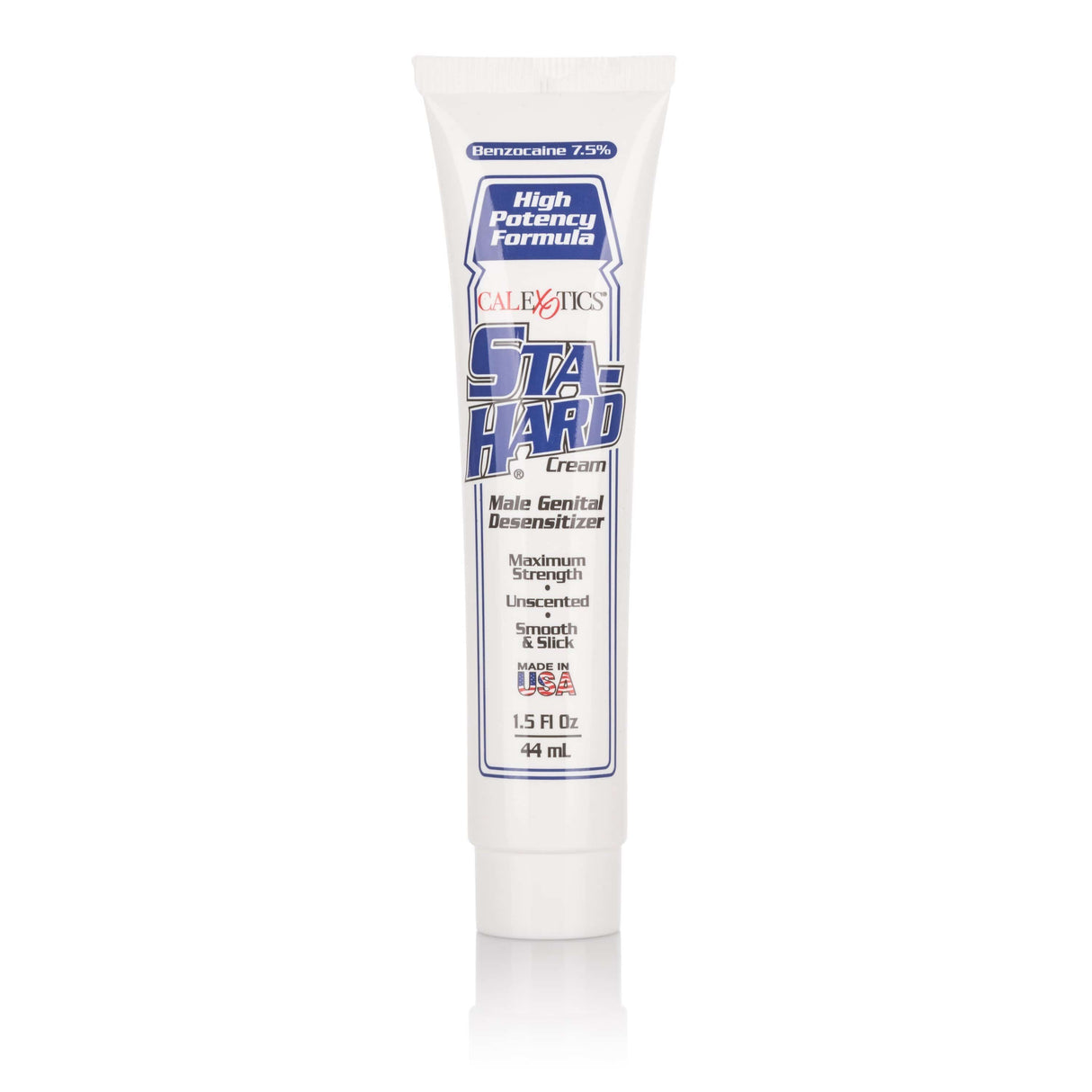 California Exotics - Sta Hard Male Genital Desensitizer Delay Cream (White) CE1537 CherryAffairs