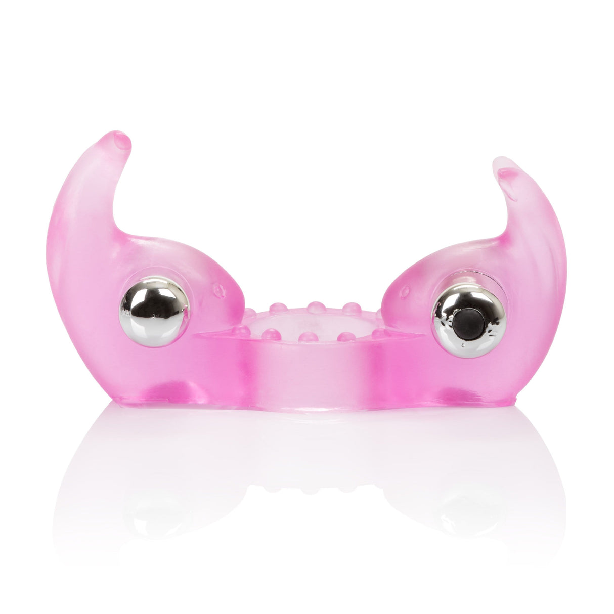 California Exotics - Triple Orgasm Enhancer Vibrating Cock Ring (Pink) CE1542 CherryAffairs