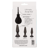 California Exotics - Ultimate Douche Plus Silicone Probes Anal Kit (Black) CE1703 CherryAffairs