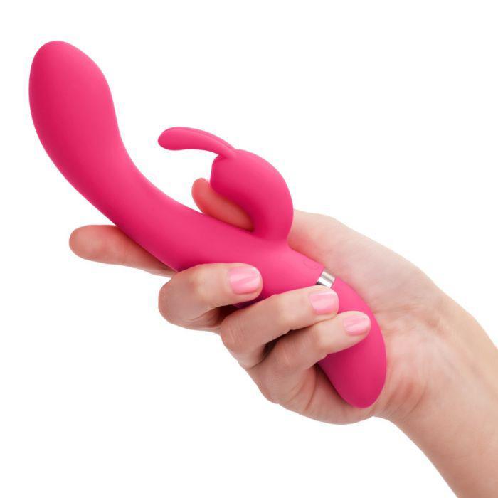 California Exotics - Utopia Bunny Massager (Pink) CE1351 CherryAffairs