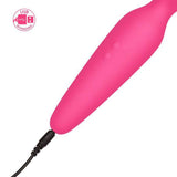 California Exotics - Utopia Rechargeable Vibrating Massage Wand (Pink) CE1353 CherryAffairs