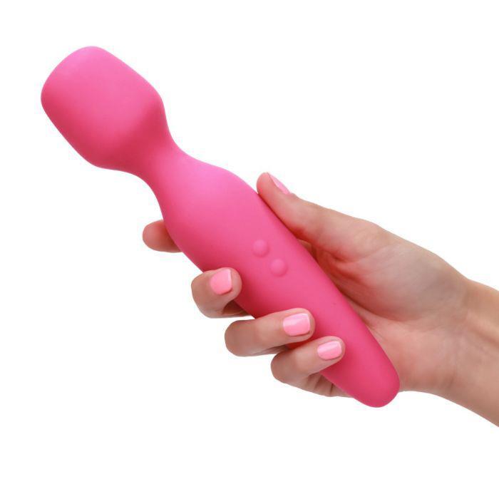 California Exotics - Utopia Rechargeable Vibrating Massage Wand (Pink) CE1353 CherryAffairs