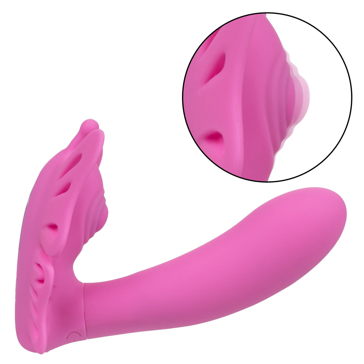 California Exotics - Venus Butterfly Silicone Remote Pulsating Venus G Spot Vibrator (Pink) CE1963 CherryAffairs
