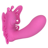 California Exotics - Venus Butterfly Silicone Remote Pulsating Venus G Spot Vibrator (Pink) CE1963 CherryAffairs