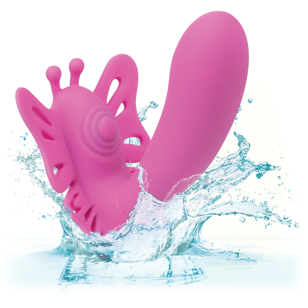California Exotics - Venus Butterfly Silicone Remote Pulsating Venus G Spot Vibrator (Pink) CE1963 CherryAffairs
