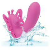 California Exotics - Venus Butterfly Silicone Remote Pulsating Venus G Spot Vibrator (Pink) CE1963 CherryAffairs