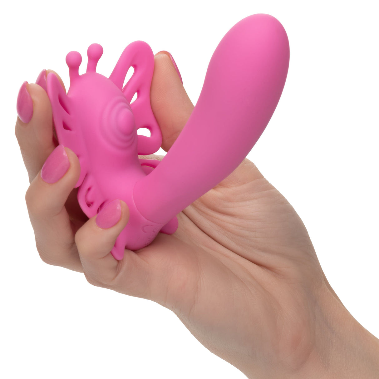 California Exotics - Venus Butterfly Silicone Remote Pulsating Venus G Spot Vibrator (Pink) CE1963 CherryAffairs