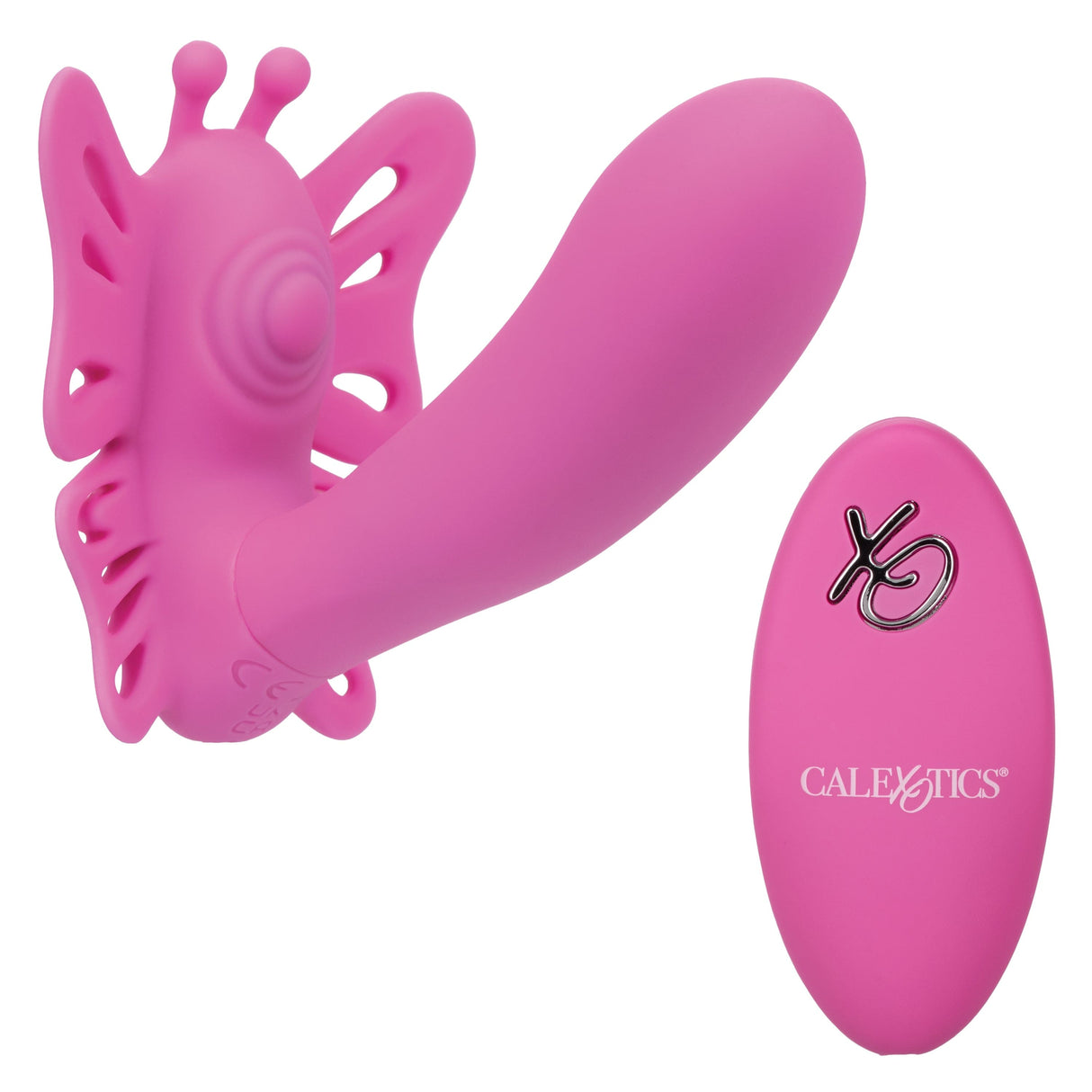 California Exotics - Venus Butterfly Silicone Remote Pulsating Venus G Spot Vibrator (Pink) CE1963 CherryAffairs