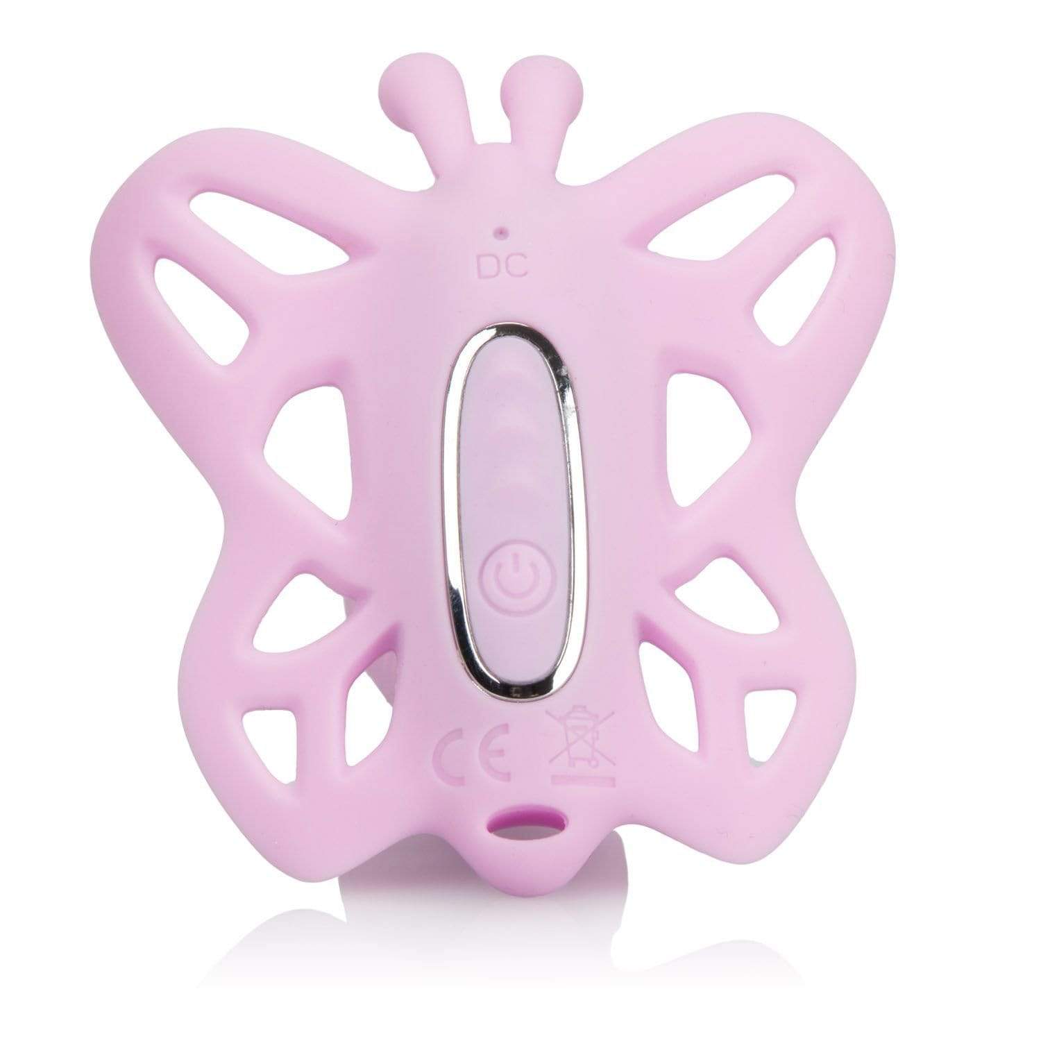 California Exotics - Venus Butterfly Silicone Remote Venus G Spot Vibrator (Pink)    Remote Control Dildo w/o Suction Cup (Vibration) Rechargeable