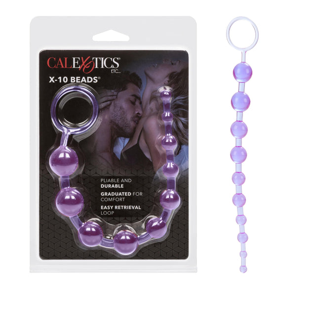 California Exotics - X 10 Beads Anal Beads CE1896 CherryAffairs