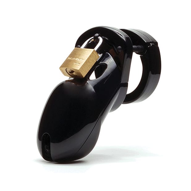 CBX - CB-3000 3" Chastity Cock Cage and Lock Set (Black) CBX1010 CherryAffairs