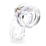 CBX - The Curve 3 3/4" Curved Cock Cage and Lock Chastity Set CherryAffairs