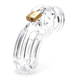 CBX - The Curve 3 3/4" Curved Cock Cage and Lock Chastity Set CherryAffairs