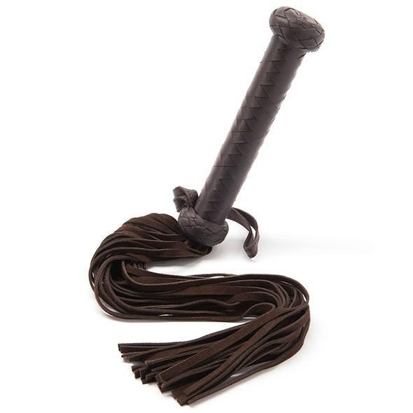 Coco de Mer - Leather Flogger (Brown) CDM1005 CherryAffairs