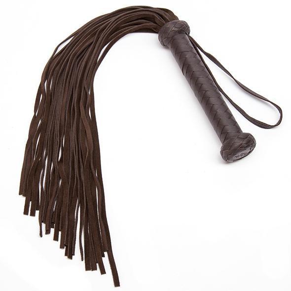 Coco de Mer - Leather Flogger (Brown) CDM1005 CherryAffairs